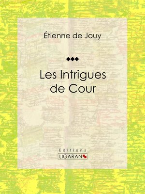 cover image of Les Intrigues de cour